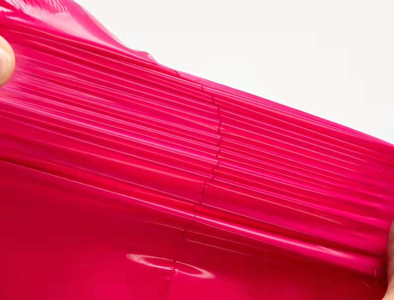 武胜玫红色快递袋-05